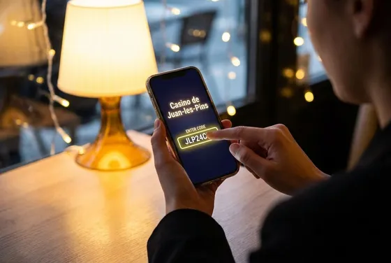 saisir un code promotionnel en ligne | Casino de Juan-les-Pins